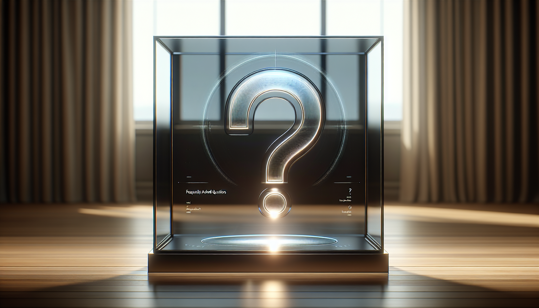 Professional illustration representing FAQs